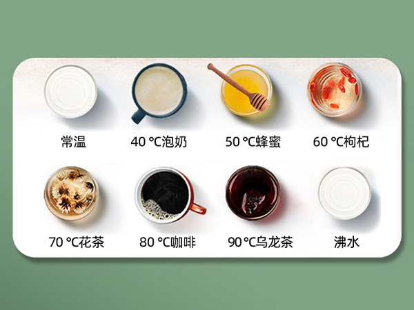 8段水溫隨心調 理想溫度一旋直達